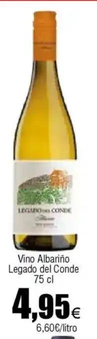 Cash FROIZ Vino Albariño Legado del Conde oferta
