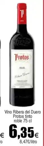Cash FROIZ Vino Ribera del Duero Protos tinto oferta