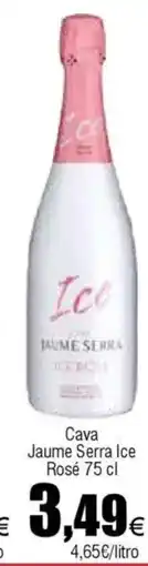 Cash FROIZ Cava Jaume Serra Ice Rosé oferta