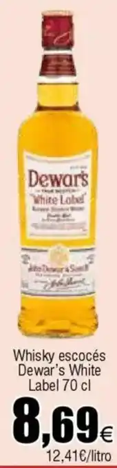 Cash FROIZ DEWAR'S WHITE Whisky escocés oferta