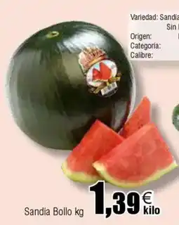 Cash FROIZ Sandia Bollo oferta