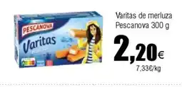 Cash FROIZ PESCANOVA Varitas de merluza oferta