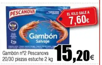 Cash FROIZ PESCANOVA Gambón nº2 oferta