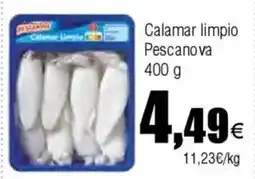 Cash FROIZ PESCANOVA Calamar limpio oferta