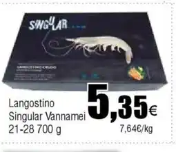 Cash FROIZ Langostino Singular Vannamei oferta