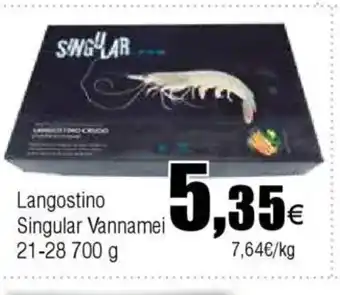 Cash FROIZ Langostino Singular Vannamei oferta