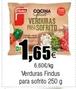 Cash FROIZ Verduras Findus para sofrito oferta