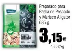 Cash FROIZ ALIGATOR Preparado para Paella de Pescado y Marisco oferta