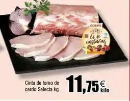 Cash FROIZ Cinta de lomo de cerdo Selecta oferta
