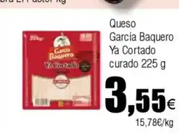 Cash FROIZ Queso García Baquero Ya Cortado curado oferta