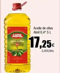 Cash FROIZ ABRIL Aceite de oliva oferta