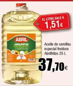 Cash FROIZ ABRILFRITOS Aceite de semillas especial freidora oferta