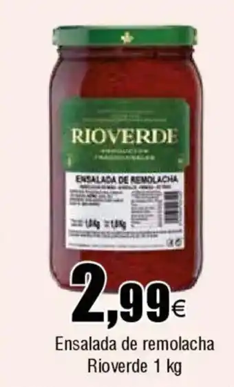 Cash FROIZ RIOVERDE Ensalada de remolacha oferta
