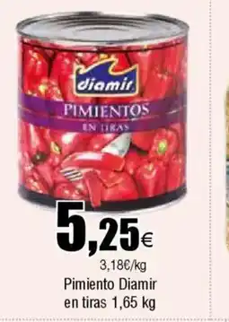 Cash FROIZ Pimiento Diamir en tiras oferta