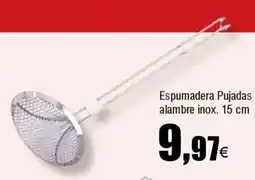Cash FROIZ Espumadera Pujadas alambre inox oferta