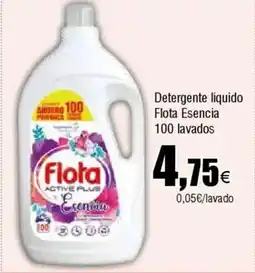 Cash FROIZ Detergente líquido Flota Esencia 100 lavados oferta