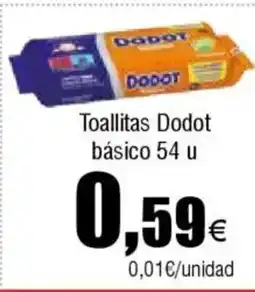 Cash FROIZ DODOT Toallitas oferta