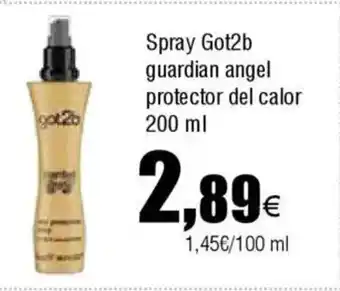 Cash FROIZ Spray Got2b guardian angel protector del calor oferta