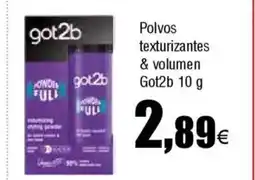 Cash FROIZ Polvos texturizantes & volumen Got2b oferta