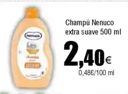 Cash FROIZ Champú Nenuco extra suave oferta