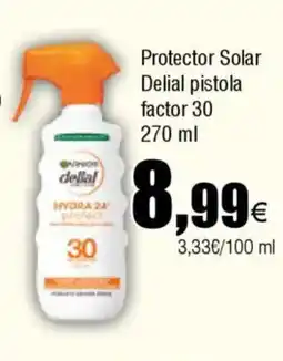 Cash FROIZ Protector Solar Delial leche oferta