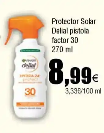 Cash FROIZ Protector Solar Delial leche oferta