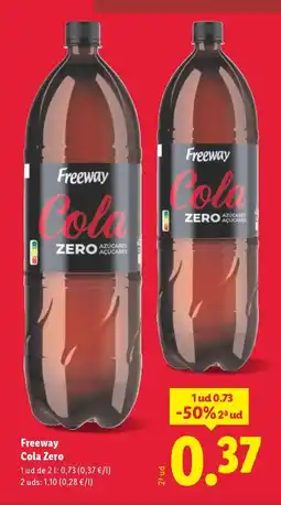 Lidl FREEWAY Cola Zero oferta