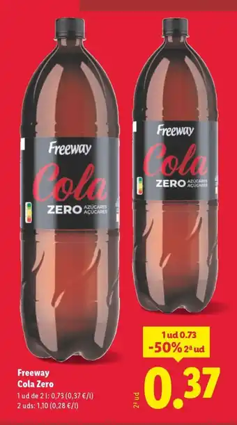 Lidl FREEWAY Cola Zero oferta