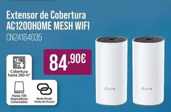 MR Micro Extensor de Cobertura AC1200HOME MESH WIFI oferta