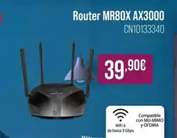 MR Micro Router MR80X AX3000 oferta