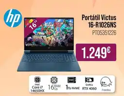 MR Micro HP Portátil Victus 16-R1026NS oferta