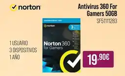 MR Micro Antivirus 360 For Gamers 50GB oferta