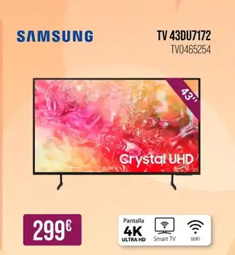 MR Micro SAMSUNG TV 43DU7172 oferta