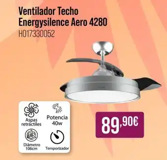 MR Micro Ventilador Techo Energysilence Aero 4280 oferta
