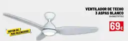 Brico Depôt Ventilador de techo 3 aspas blanco oferta