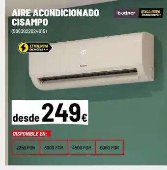 Brico Depôt Aire acondicionado cisampo oferta
