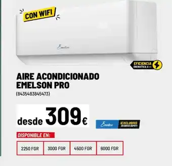 Brico Depôt Aire acondicionado emelson pro oferta