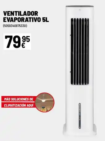 Brico Depôt Ventilador evaporativo oferta
