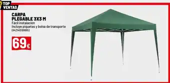 Brico Depôt Carpa plegable= oferta