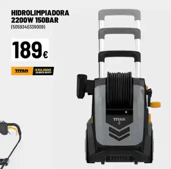 Brico Depôt Hidrolimpiadora 2200w 150bar oferta