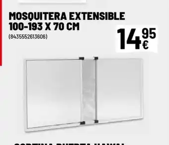 Brico Depôt Mosquitera extensible oferta