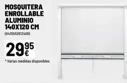 Brico Depôt Mosquitera enrollable aluminio oferta