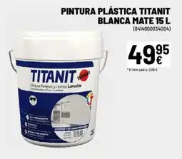 Brico Depôt Pintura plástica titanit blanca mate oferta