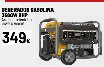 Brico Depôt Generador gasolina oferta