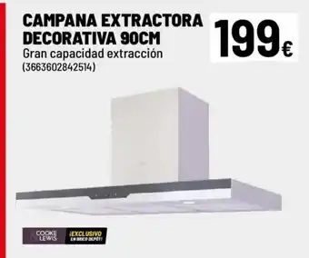 Brico Depôt Campana extractora decorativa oferta
