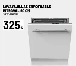 Brico Depôt Lavavajillas empotrable integral oferta
