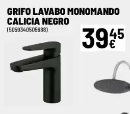 Brico Depôt Grifo lavabo monomando calicia negro oferta
