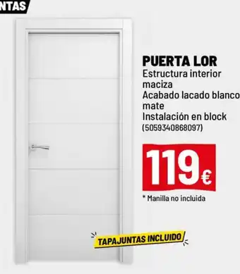 Brico Depôt Puerta lor oferta