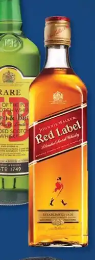 CashDiplo JOHNNIE WALKER Whisky etiqueta roja oferta