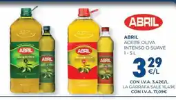 CashDiplo ABRIL Aceite oliva intenso o suave oferta